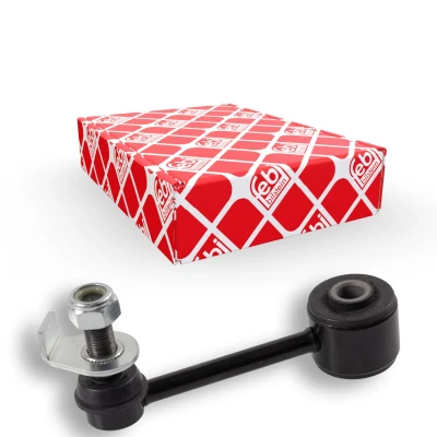 Abbildung von FEBI BILSTEIN 48149 Koppelstange Hinterachse links, rechts 113 M12 x 1,25 mit selbstsichernder Mutter Stahl NISSAN: NV200 / Evalia Minibus