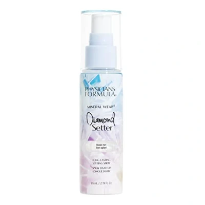 Abbildung von Physicians Formula Mineral Wear Diamond Gloss, Transparenter Lipgloss, Hochglänzender Serum Hybrid Gloss für Vollere, Weichere und Gepflegte Lippen