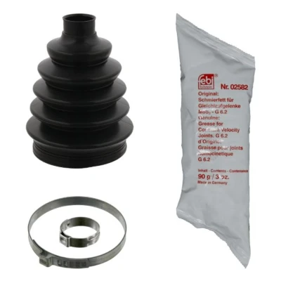 Abbildung von FEBI BILSTEIN 31688 Achsmanschette Thermoplast mit Fett Schellen OPEL: Meriva A, Astra H Caravan, Zafira B, PEUGEOT: 206 Hatchback, 207 Hatchback
