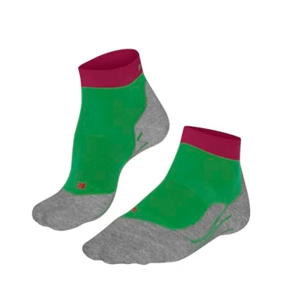 Abbildung von FALKE Damen Laufsocken RU4 Endurance Short W SSO Baumwolle Funktionsmaterial antiblasen 1 Paar, Grün (Grassgreen 7014), 35 36