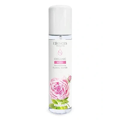 Abbildung von Essences Bulgaria Bio Rosenwasser 250ml Rosa damascena 100% rein und natürlich Erfrischendes Anti Aging Schönheitsspray Alkoholfrei Make up Entferner Feuchtigkeitsspendend Vegan
