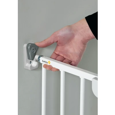Abbildung von Safety 1st Wall Fix Extending Kinderschutzgitter Metall, White