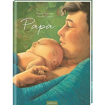 Abbildung von Papa: Poetischer Bilderbuch Bestseller, Geschenk zur Geburt für werdende Papas, zum Vatertag