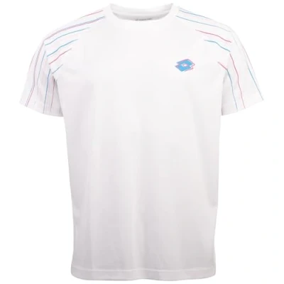 Abbildung von Lotto Training Tshirt print, Herren, Größe: Large, Bright white