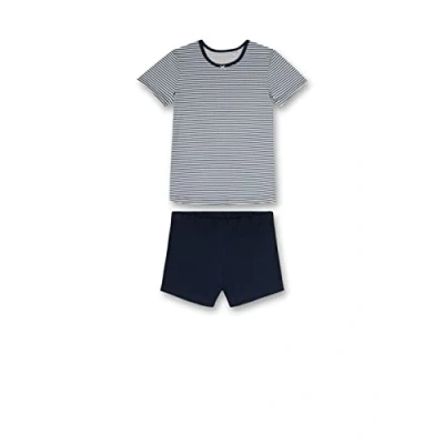 Abbildung von Sanetta SET Pyjama für Kinder, Größe: 152, Dunkelblau beige
