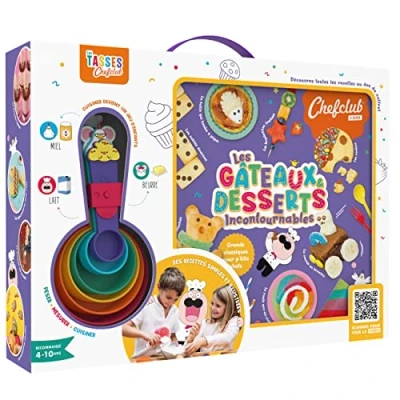 Abbildung von Coffret Kids : Les gâteaux et desserts incontournables: Grands classiques pour p’tits chefs