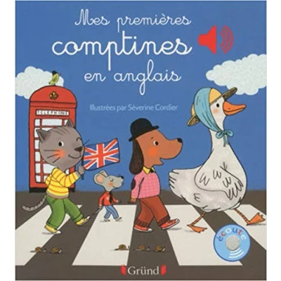 Abbildung von Mes premières comptines en anglais Livre sonore avec 6 puces Dès 1 an