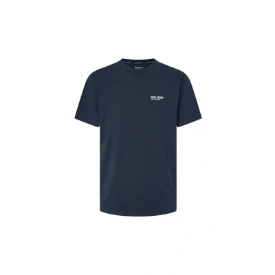 Abbildung von Pepe Jeans Herren Sann Tee T Shirt, Blau (Dulwich Blue), S