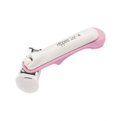 Abbildung von nippes Baby Nagelknipser Rosa 8 cm Lang Mit abgerundeter Schnittfläche für die einfache Nagelpflege fürs &amp; Neugeborene
