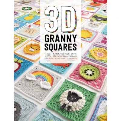 Abbildung von 3D Granny Squares: 100 Crochet Patterns for Pop Up Squares
