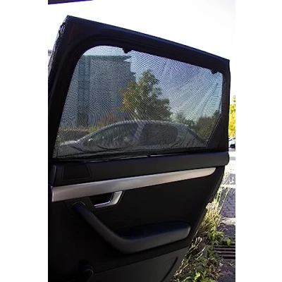 Abbildung von cartrend Sonnenschutz Tür Socke, Schutz vor Hitze, Sonne, Blendung, UV Strahlen und Insekten, waschbar, 2 Stück