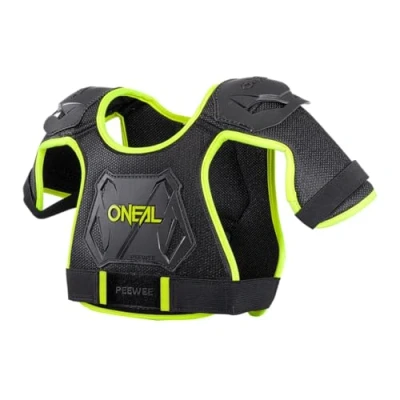 Abbildung von O&#039;Neal Peewee Chest Guard Kinder Brust/Schulterprotektor schwarz/gelb Oneal: Größe: XS/SM