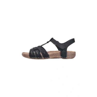 Abbildung von Rieker Damen Sandalette in schwarz Gr. 37