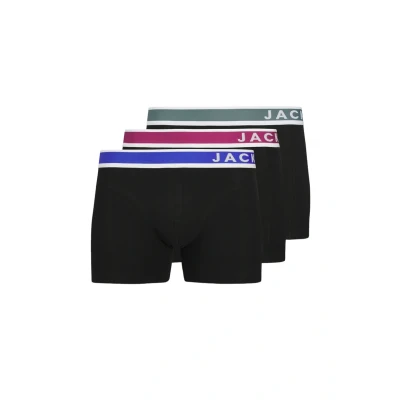 Abbildung von Jack &amp; Jones 3ER PACK Easton Boxerbriefs, Herren, Größe: Small, Schwarz