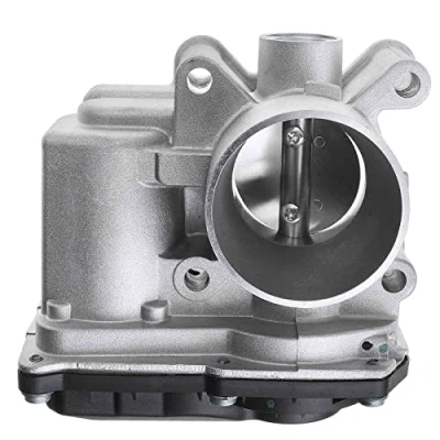Abbildung von Drosselklappe Drosselklappenstutzen für Sandero Clio II III Kangoo KC0/1 FC0/1 Modus/Grand Modus Twingo I C06 1.2L 2003 Heute 8200568712