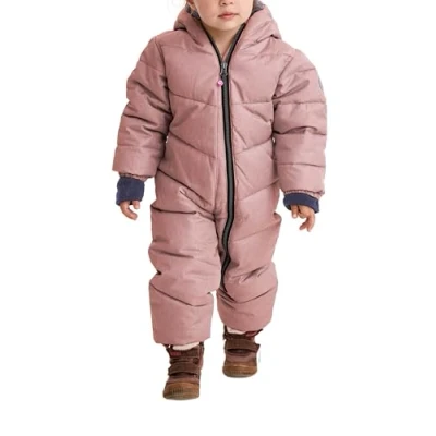 Abbildung von Killtec Kinder Skioverall Karter Mini Schneeanzug mit Kapuze 10.000 mm Wassersäule Skianzug für Mädchen und Jungen, dunkelnavy, 74/80, 34238 000