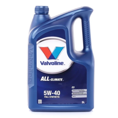 Abbildung von Valvoline All Climate C3 5W 40 5l Motoröl 872277 DACIA: Duster Off Road, Lodgy, VOLKSWAGEN: Touran I, Transporter 5 Bus, AUDI: A4 B7 Avant