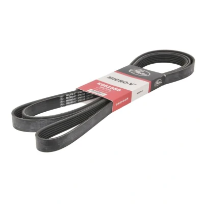 Abbildung von GATES K061080 Keilrippenriemen 2747 6 Polyester, EPDM (Ethylen Propylen Dien Kautschuk) RoadMax Value Line JAGUAR: XF Saloon, XJ S Type