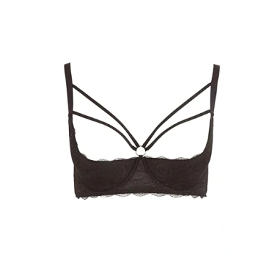 Abbildung von COTTELLI Damen Collection Plus Regal Demi BH, Schwarz, Einheitsgröße EU