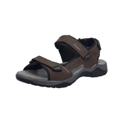 Abbildung von Josef Seibel Herren Sandaletten Arlo 02, Männer Sandalen,Weite G (Normal),t spange,Sommerschuhe,Freizeitschuhe,braun,43 EU