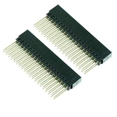 Abbildung von Paradisetronic.com Stapelbare Buchsenleiste für Raspberry Pi 2/3/4/Zero, 2x20 polig, 2er Pack (2x20)
