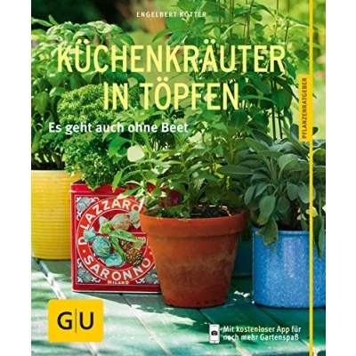 Abbildung von Küchenkräuter in Töpfen: Es geht auch ohne Beet