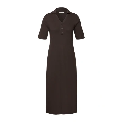 Abbildung von Street One POLO MIT Struktur Strickkleid, Damen, Größe: 36, Braun