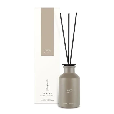 Abbildung von ipuro Classic Raumduft Cachemire 240ml Raumerfrischer zarter Rose &amp; würziger Johannisbeere über Zedernholz Amber, Duft Diffuser mit Stäbchen Lufterfrischer für die Wohnung