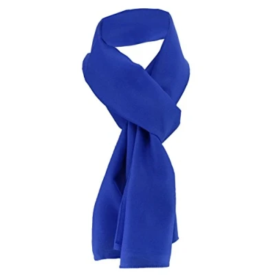 Abbildung von TigerTie Damen Chiffon Halstuch blau royalblau Uni Gr. 160 cm x 36 Schal