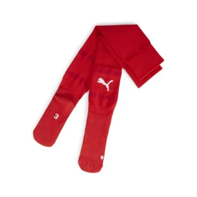 Abbildung von Puma Unisex Teamfinal socken Fußballsocken, Rot Weiß, 30 EU