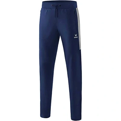 Abbildung von Erima Kinder Squad Arbeits Trainingshose, New Navy/Silver Grey, 116