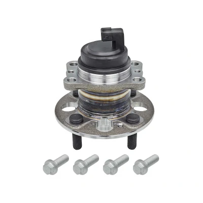 Abbildung von MEYLE 37 14 752 0016 Radlagersatz Hinterachse mit Anbaumaterial integriertem ABS Sensor, Radlager 132 Kugellager