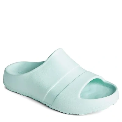Abbildung von Sperry Top Sider Damen Schwimmer Rutsche Sandale, Blaues Glas, 41 EU