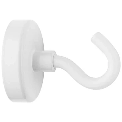 Abbildung von Westcott E 10829 00 Magnethaken Neodym, 48 mm, Haftkraft bis ca. 60 kg, weiß