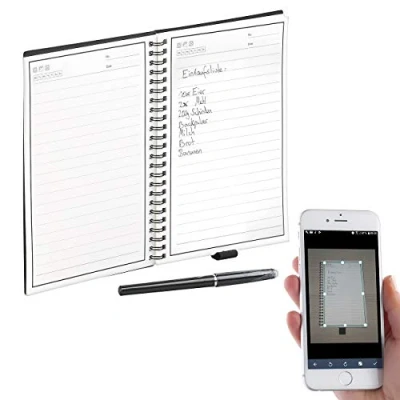 Abbildung von General Office Digitales Notizbuch: Wiederverwendbares Notizbuch mit schwarzem Stift und App, DIN A5 (Elektronisches Notizbuch, Notizblock, Elektronische Schreibtafel)