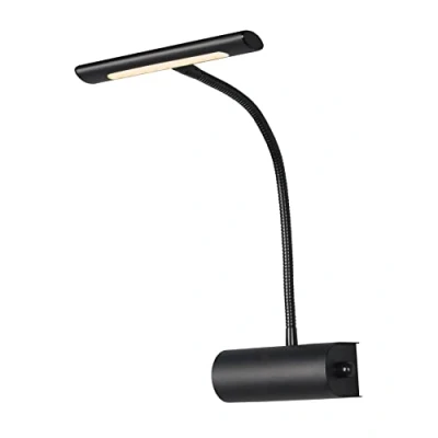 Abbildung von Trio Leuchten LED Wandleuchte Curtis 279770132, Metall Schwarz matt, inkl. 4 Watt LED, Dimmer, Flexarm