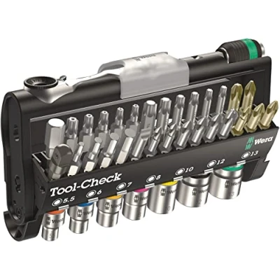Abbildung von Wera 05073220001 Tool Check 1 SB, Kompakt Werkzeug Satz, metrisch, 38 teilig