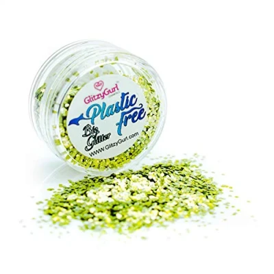 Abbildung von Körperglitzer biologisch abbaubar &amp; 100% kunststofffrei vegan tierleidfrei Goldfarben