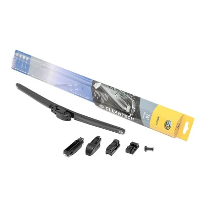 Abbildung von Scheibenwischer Hella Cleantech 9XW 358 053 161 400mm vorne Rahmenlos CITROËN: C3 II, Picasso, VOLKSWAGEN: Polo V Hatchback, Sharan II