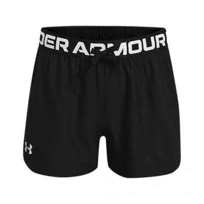 Abbildung von Under Armour Play Up Printed Shorts Mädchen Schwarz, Weiß, Größe L