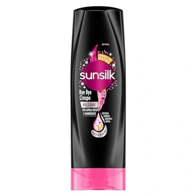 Abbildung von Sunsilk, Conditioner Bye für krauses Haar, verleiht weiches, sichtbar gesundes und glänzendes Active Fusion Formel, angereichert mit Macadamia Öl, Elastin Biotin, 200 ml