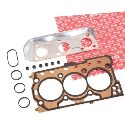 Abbildung von ELRING 546.080 Dichtungssatz, Zylinderkopf mit Ventilschaftabdichtung, ohne Ventildeckeldichtung VOLKSWAGEN: Fox Hatchback, Polo IV Hatchback kfzteile