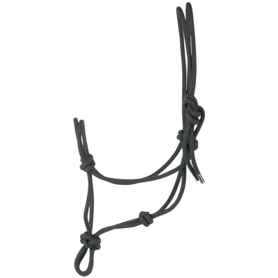 Abbildung von Harry&#039;s Horse Knotenhalfter Schwarz Vollblut