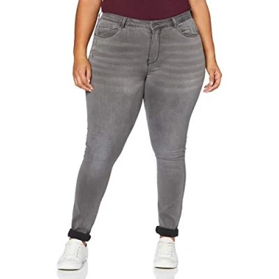 Abbildung von ONLY Carmakoma Caraugusta LIFE Jeans Skinny Fit, Damen, Größe: 44x32, Dark grey denim
