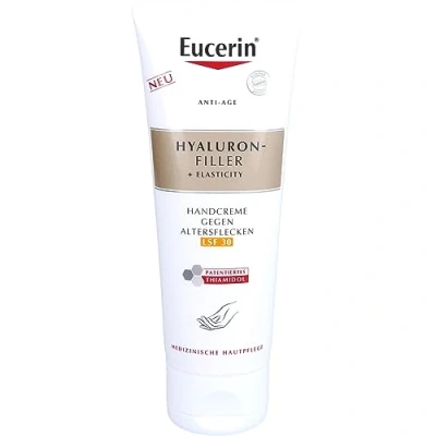 Abbildung von Eucerin Anti Age Hyaluron Filler +Elasticity Handcreme gegen Altersflecken, 75 ml Creme