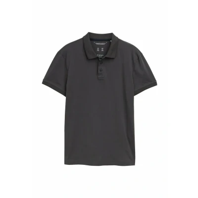 Abbildung von TOM TAILOR Piqué Poloshirt mit Stretch, Lime Green Two Tone Pique, XL