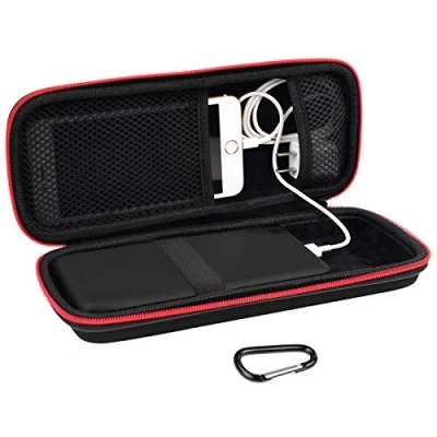 Abbildung von Powerbank Tasche Kompatibel Anker Power Core 26800 / PowerCore+ 26800, RAV 26800/20100/20000, Dulla M50000/12000 von SKYNEW, Schwarz