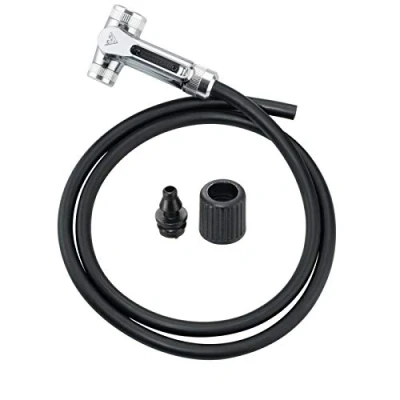 Abbildung von Topeak Unisex Erwachsene Pumpen Zubehör, Schwarz, Twinhead DX1