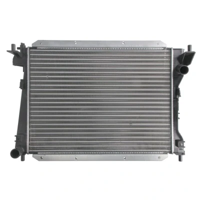 Abbildung von NISSENS 66703 Kühler, Motorkühlung Aluminium 610 452 23 Kühlrippen mechanisch gefügt