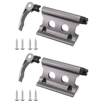 Abbildung von QWORK® 2 Stücke Gabelhalterung Fahrrad, Schnellspanner aus Aluminiumlegierung, für LKW, SUV und Anhänger